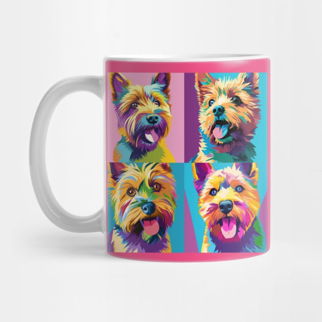 Norwich Terrier Pop Art - Dog Lover Gifts by PawPopArt